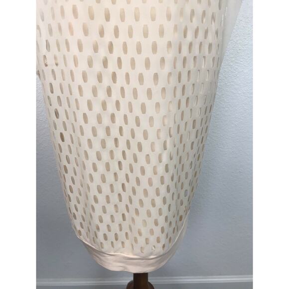 COS Pullover Laser Cut Stretch Knit Bodycon Dress - Picture 12 of 12